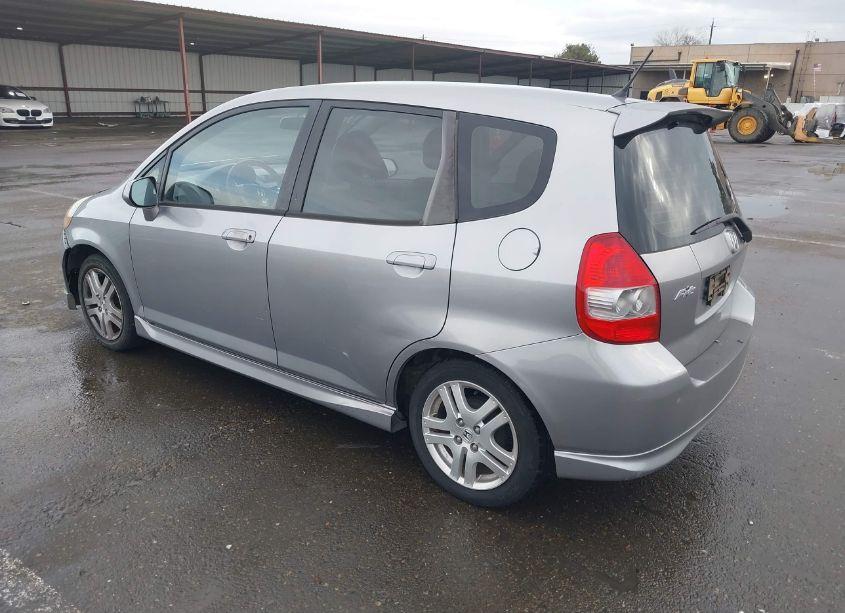 Photo 3 of 2007 Honda Fit SPORT (VIN JHMGD38647S061393)