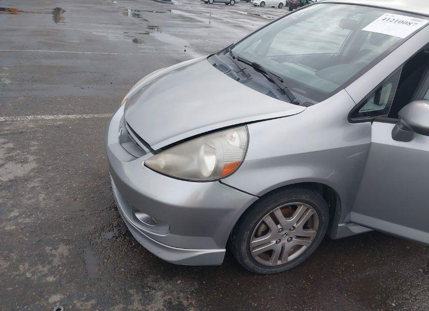 Photo 6 of 2007 Honda Fit SPORT (VIN JHMGD38647S061393)