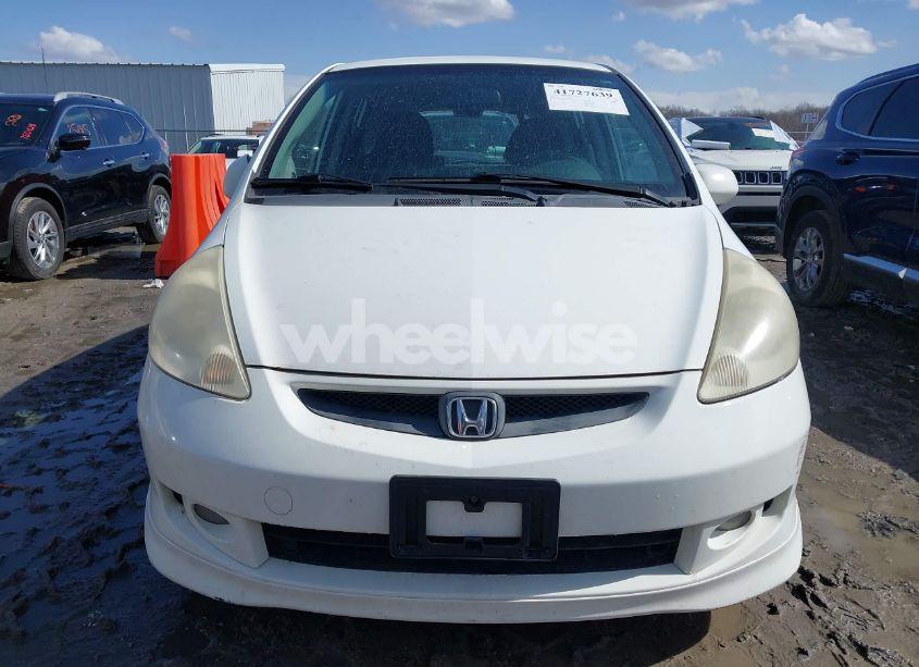 Photo 12 of 2007 Honda Fit SPORT (VIN JHMGD38647S065430)