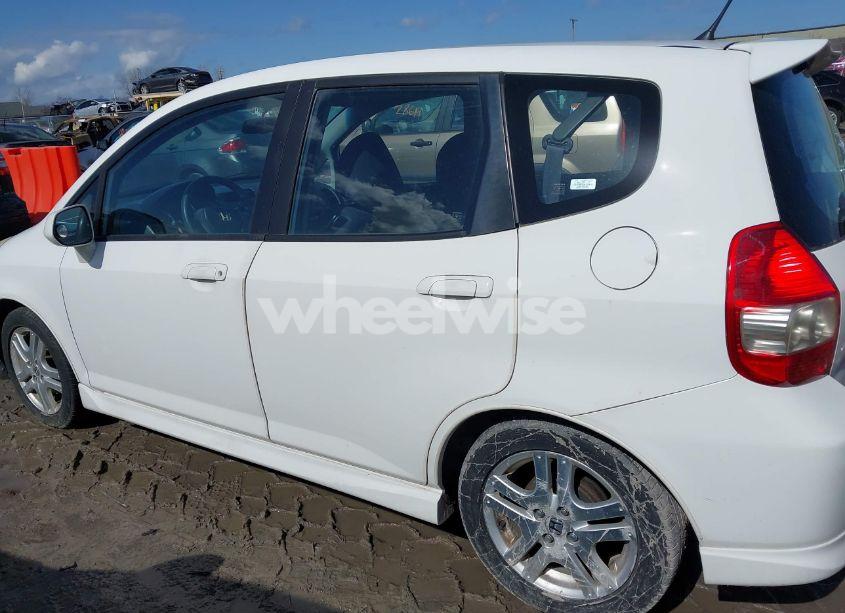 Photo 14 of 2007 Honda Fit SPORT (VIN JHMGD38647S065430)