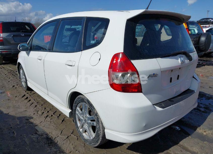 Photo 3 of 2007 Honda Fit SPORT (VIN JHMGD38647S065430)