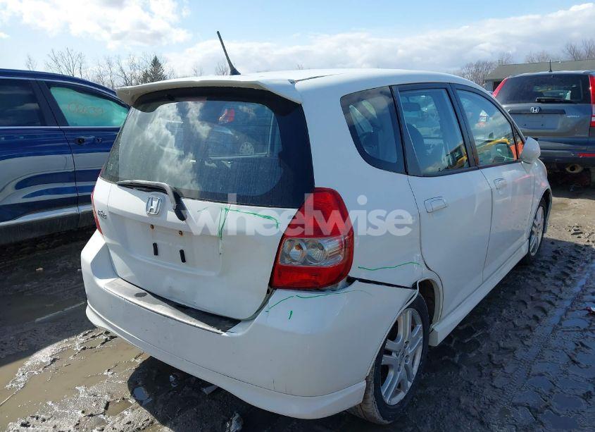 Photo 4 of 2007 Honda Fit SPORT (VIN JHMGD38647S065430)