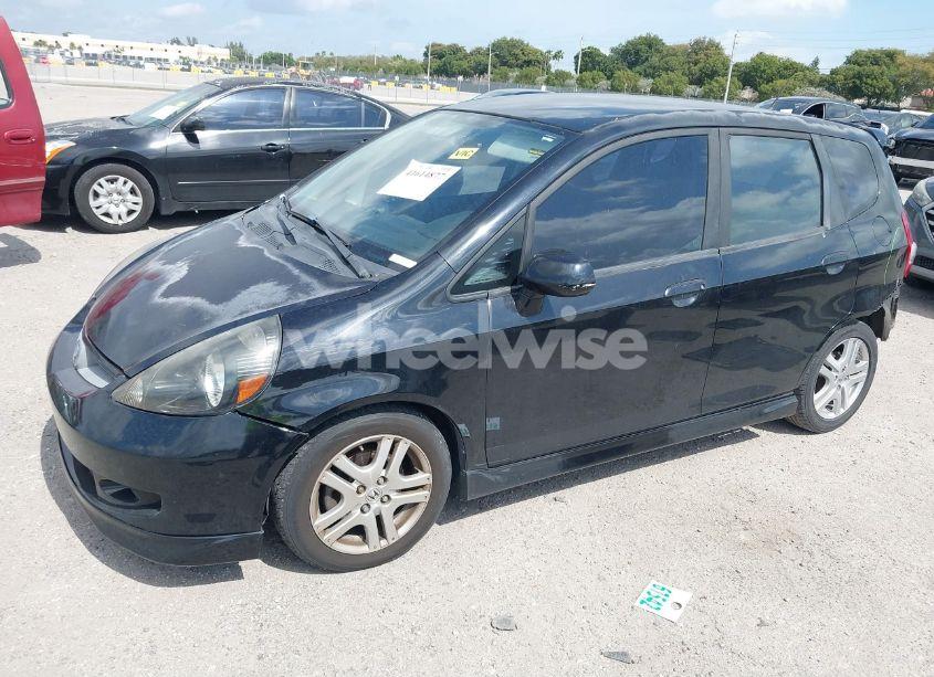 Photo 2 of 2008 Honda Fit SPORT (VIN JHMGD38648S008288)