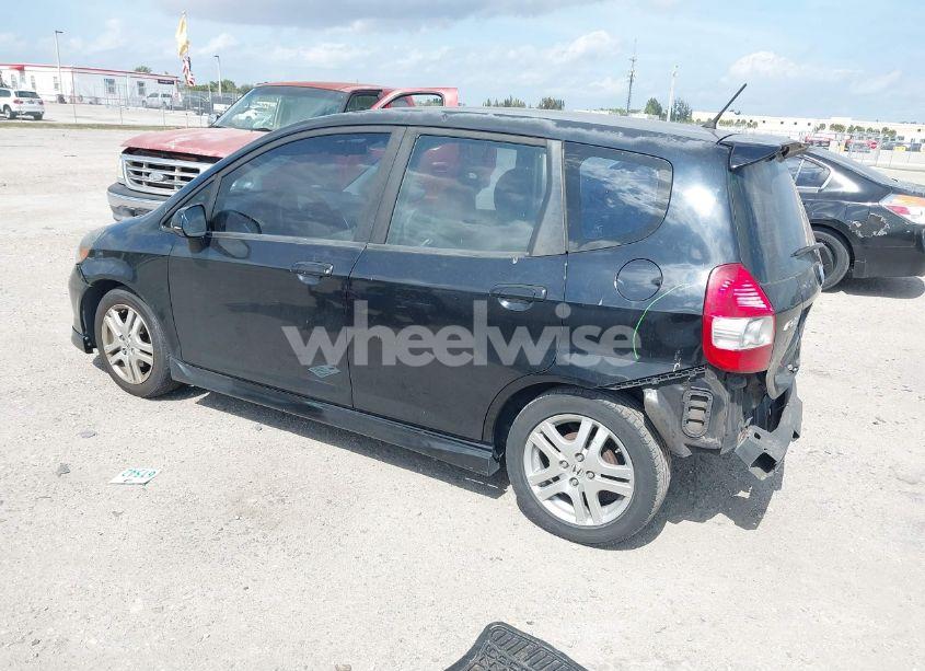 Photo 3 of 2008 Honda Fit SPORT (VIN JHMGD38648S008288)
