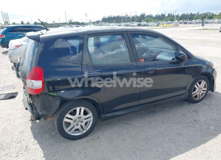 Photo 4 of 2008 Honda Fit SPORT (VIN JHMGD38648S008288)