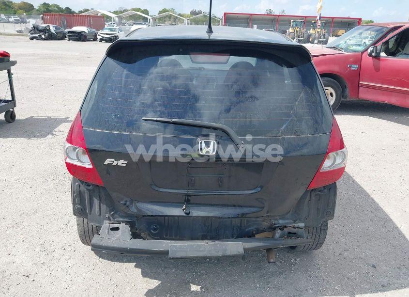 Photo 6 of 2008 Honda Fit SPORT (VIN JHMGD38648S008288)
