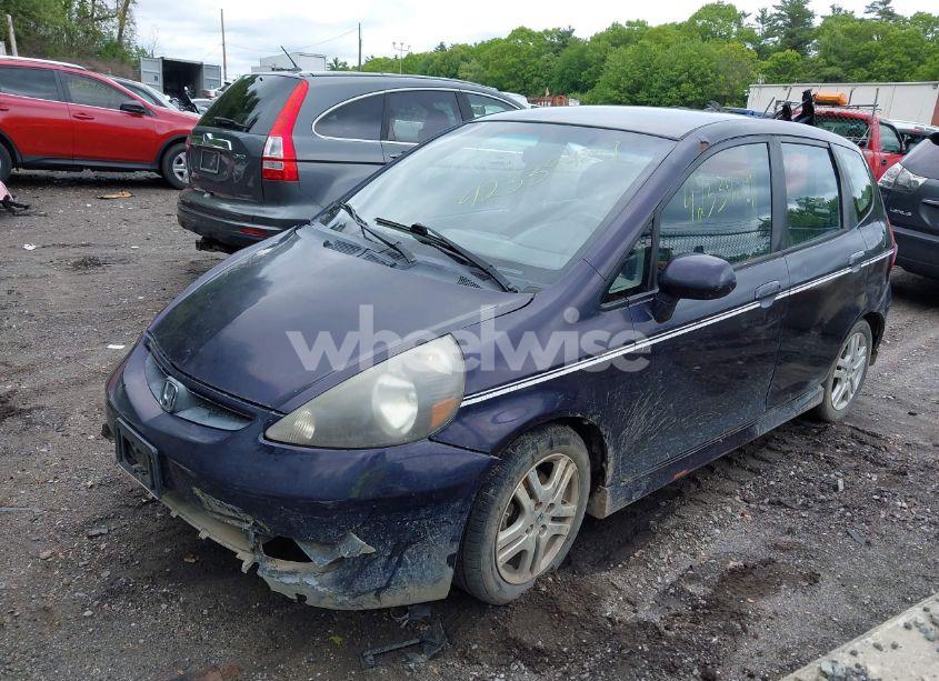 Photo 2 of 2008 Honda Fit SPORT (VIN JHMGD38648S014818)
