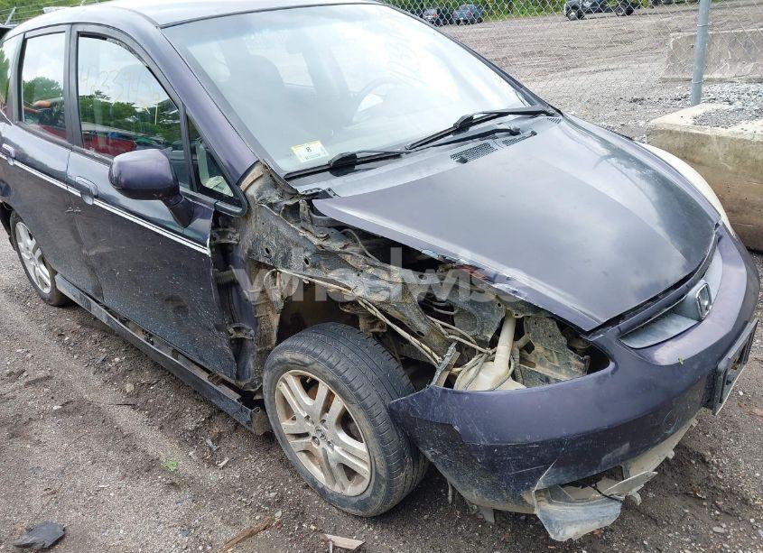 Photo 6 of 2008 Honda Fit SPORT (VIN JHMGD38648S014818)