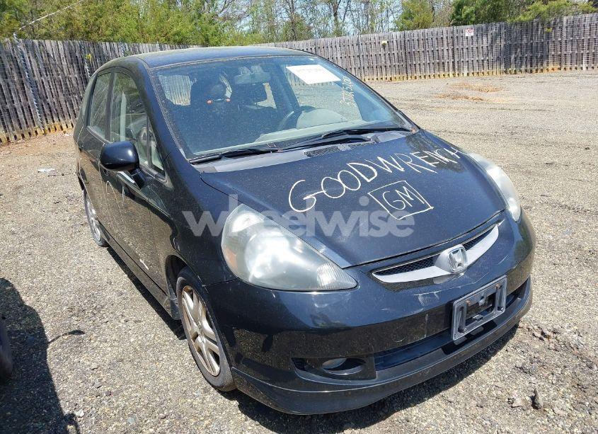 2008 Honda Fit SPORT (VIN JHMGD38648S019498) main photo