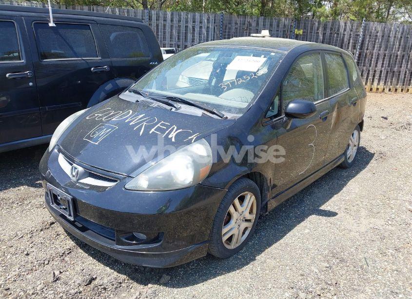 Photo 2 of 2008 Honda Fit SPORT (VIN JHMGD38648S019498)