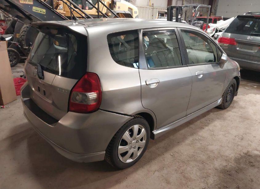 Photo 4 of 2008 Honda Fit SPORT (VIN JHMGD38648S026354)