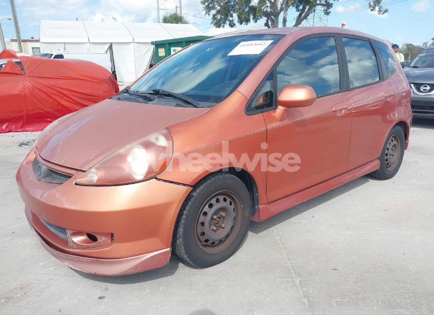 Photo 2 of 2008 Honda Fit SPORT (VIN JHMGD38648S030243)