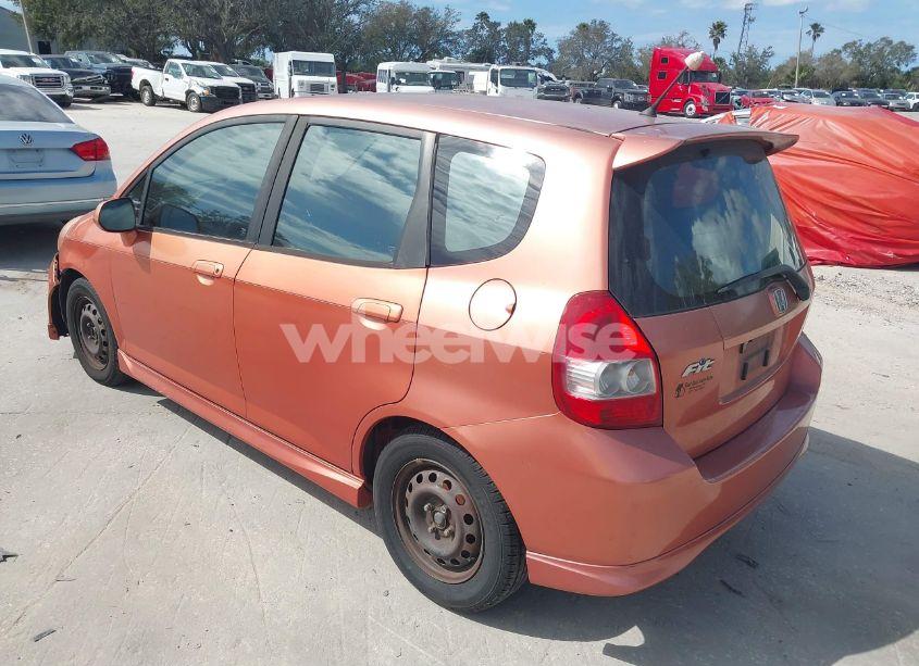 Photo 3 of 2008 Honda Fit SPORT (VIN JHMGD38648S030243)