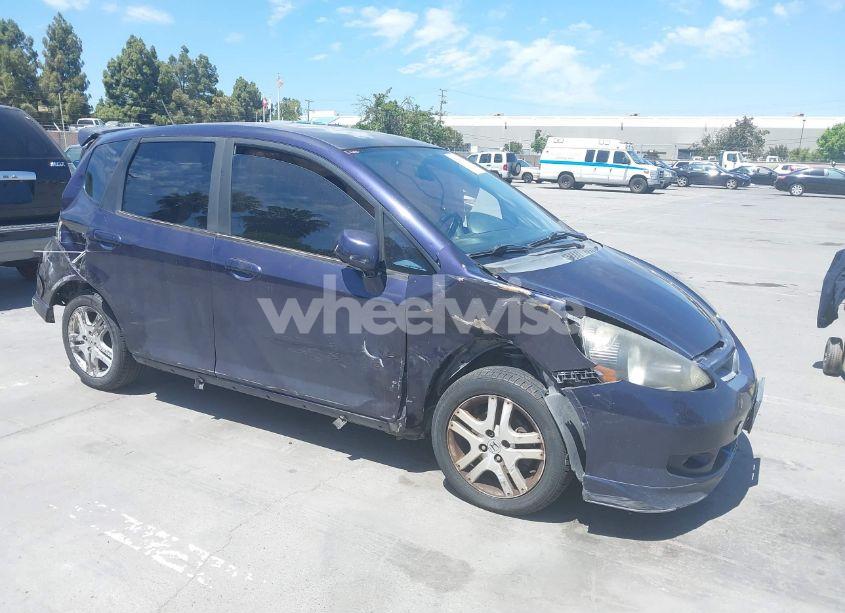 2008 Honda Fit SPORT (VIN JHMGD38648S031831) main photo