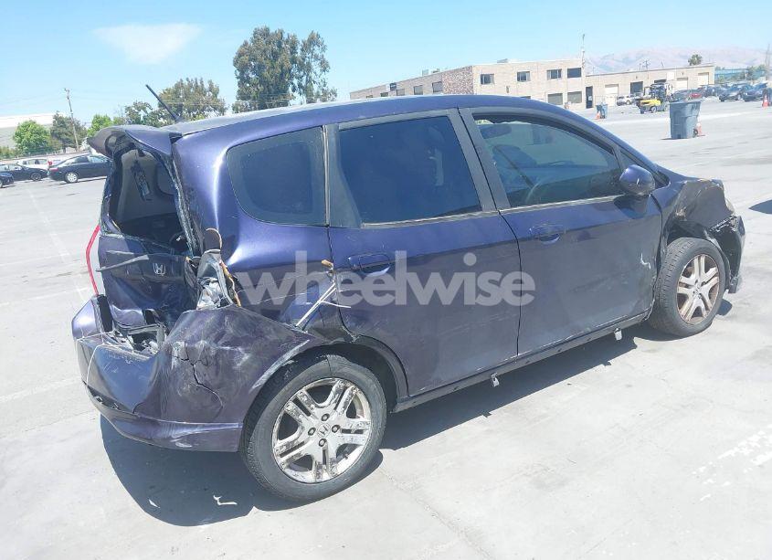 Photo 4 of 2008 Honda Fit SPORT (VIN JHMGD38648S031831)