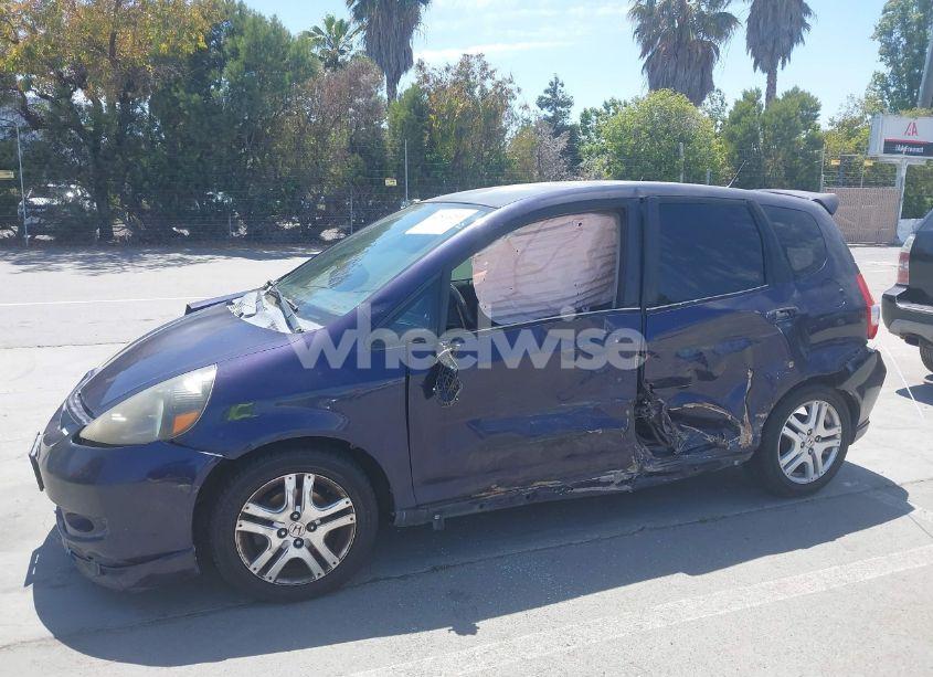 Photo 6 of 2008 Honda Fit SPORT (VIN JHMGD38648S031831)