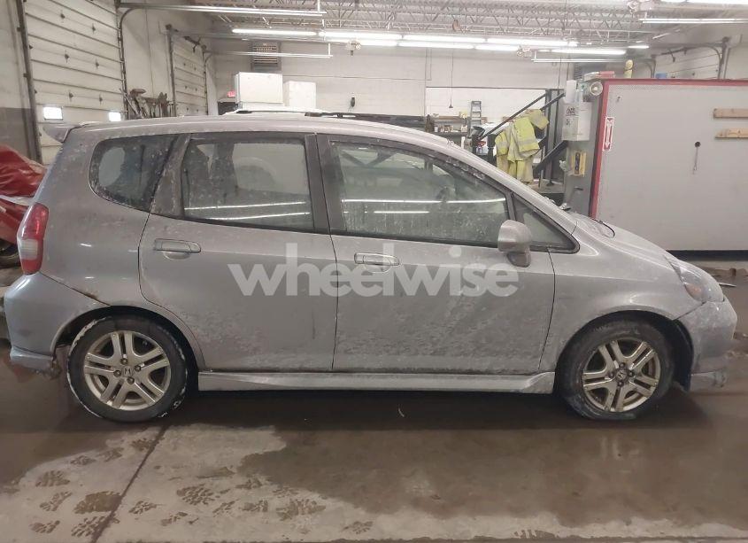 Photo 12 of 2007 Honda Fit SPORT (VIN JHMGD38657S000389)