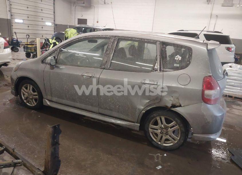 Photo 3 of 2007 Honda Fit SPORT (VIN JHMGD38657S000389)