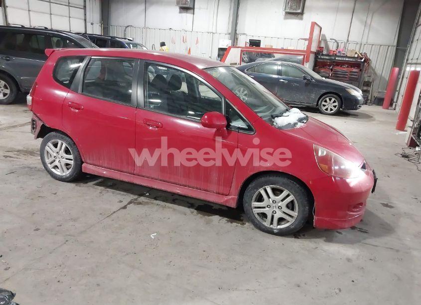 2007 Honda Fit SPORT (VIN JHMGD38657S007553) main photo