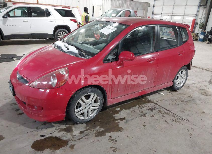 Photo 2 of 2007 Honda Fit SPORT (VIN JHMGD38657S007553)