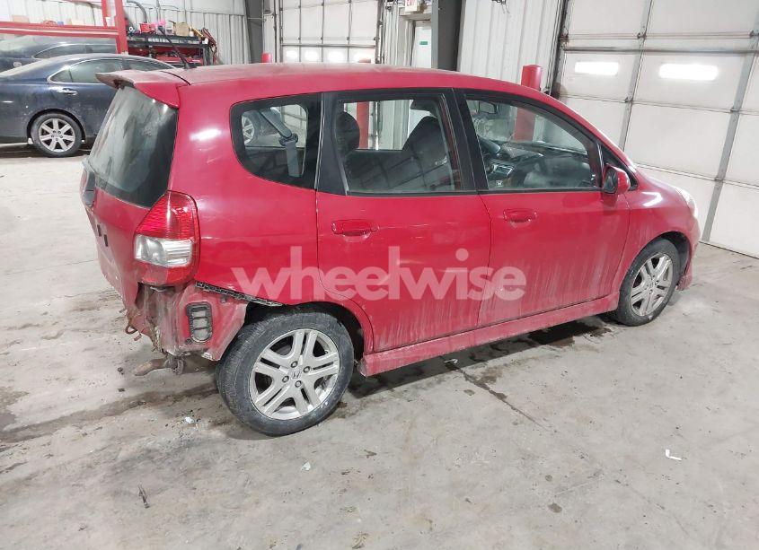 Photo 4 of 2007 Honda Fit SPORT (VIN JHMGD38657S007553)