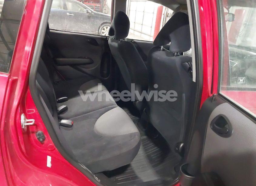 Photo 8 of 2007 Honda Fit SPORT (VIN JHMGD38657S007553)