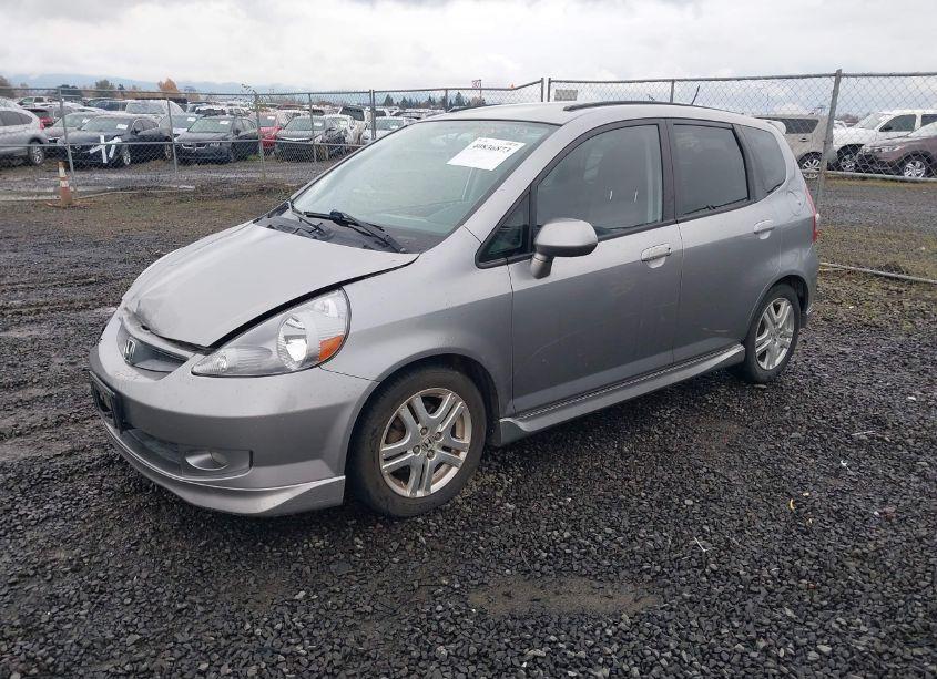 Photo 2 of 2007 Honda Fit SPORT (VIN JHMGD38657S018889)