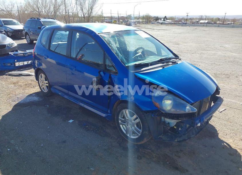 2007 Honda Fit SPORT (VIN JHMGD38657S028354) main photo