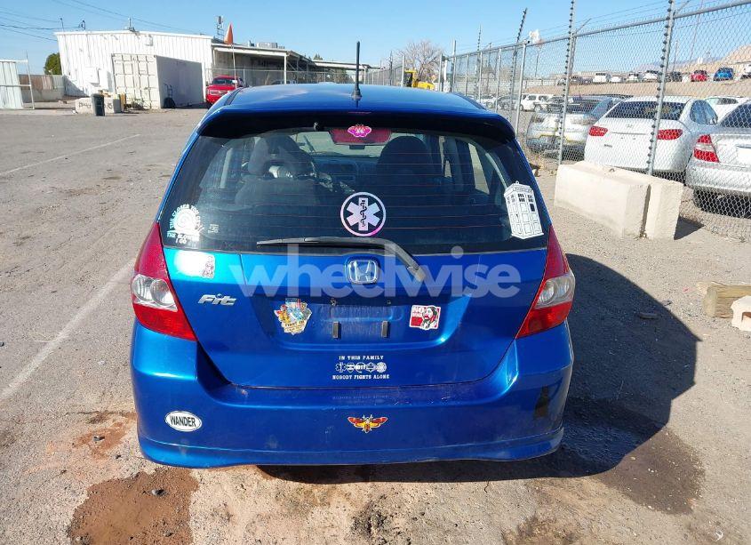 Photo 17 of 2007 Honda Fit SPORT (VIN JHMGD38657S028354)