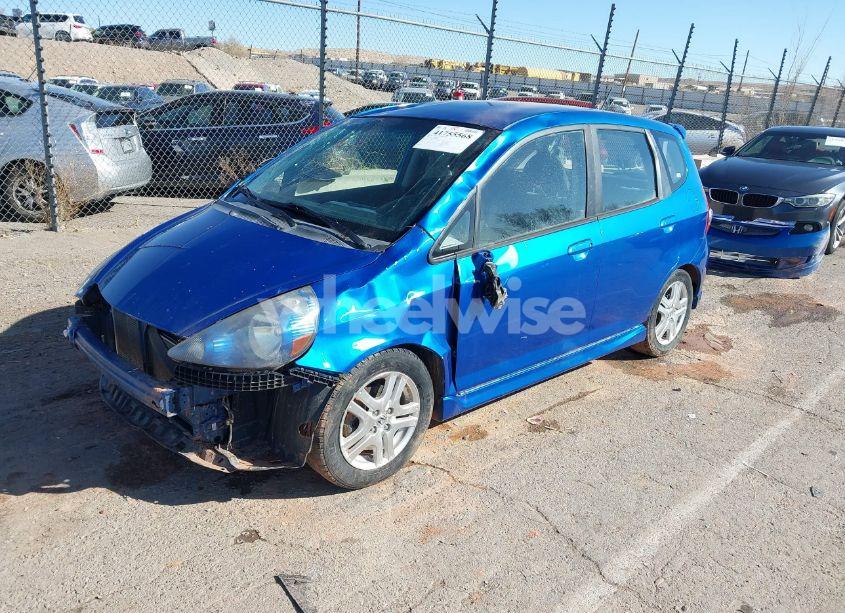 Photo 2 of 2007 Honda Fit SPORT (VIN JHMGD38657S028354)