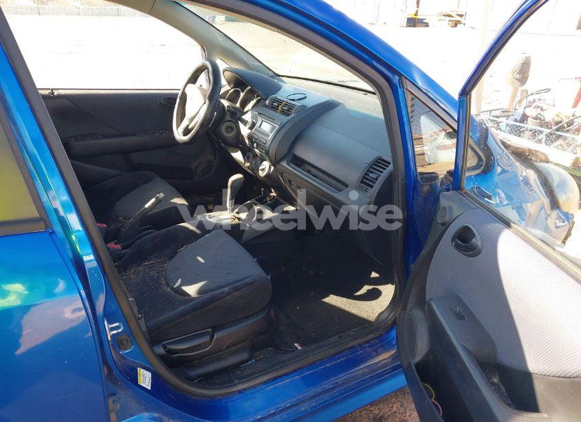 Photo 5 of 2007 Honda Fit SPORT (VIN JHMGD38657S028354)