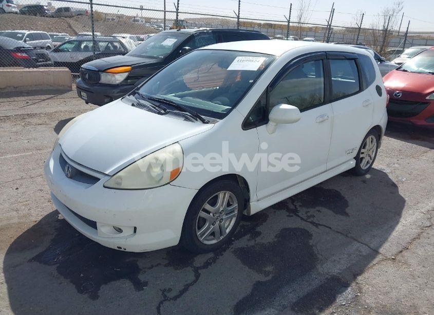Photo 2 of 2007 Honda Fit SPORT (VIN JHMGD38657S030086)
