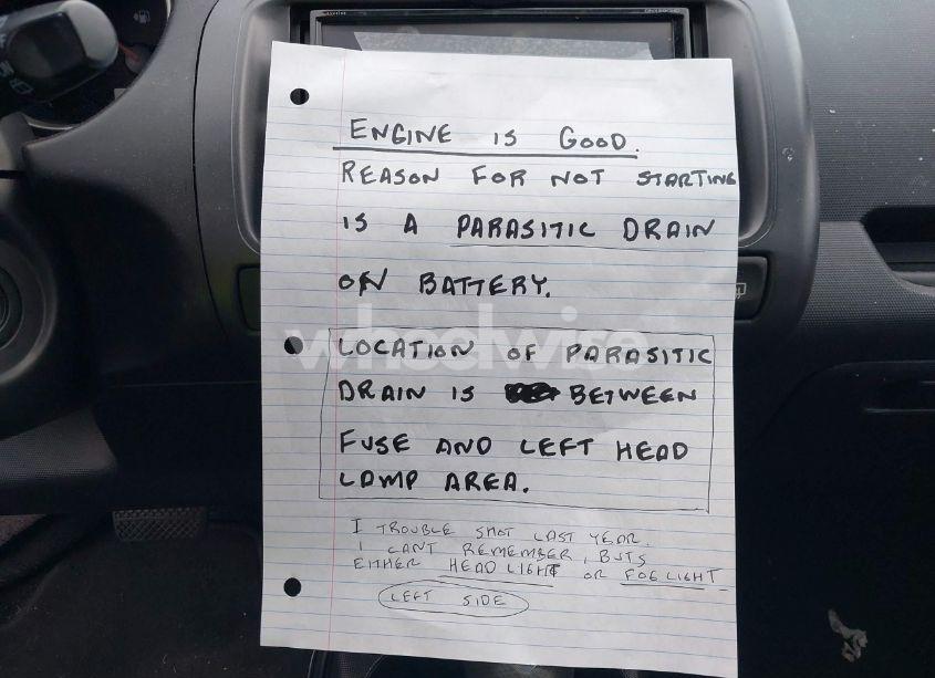 Photo 12 of 2007 Honda Fit SPORT (VIN JHMGD38657S041539)