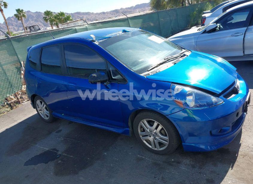 Photo 13 of 2007 Honda Fit SPORT (VIN JHMGD38657S047762)