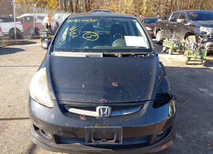 Photo 13 of 2007 Honda Fit SPORT (VIN JHMGD38657S050516)