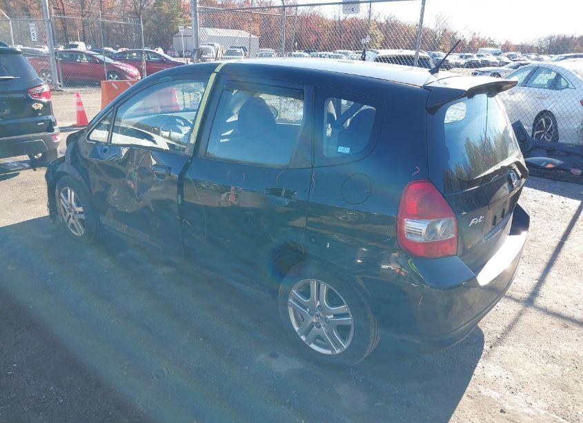 Photo 3 of 2007 Honda Fit SPORT (VIN JHMGD38657S050516)