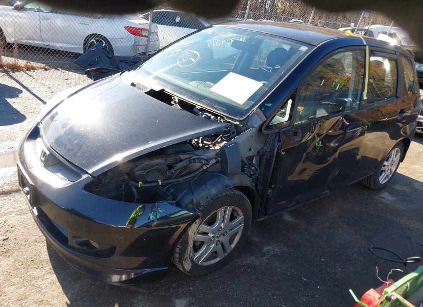 Photo 6 of 2007 Honda Fit SPORT (VIN JHMGD38657S050516)