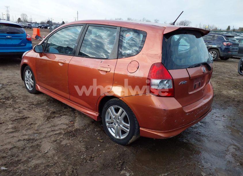 Photo 3 of 2007 Honda Fit SPORT (VIN JHMGD38657S058406)