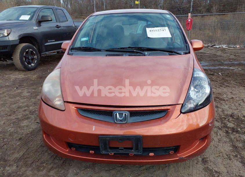 Photo 6 of 2007 Honda Fit SPORT (VIN JHMGD38657S058406)