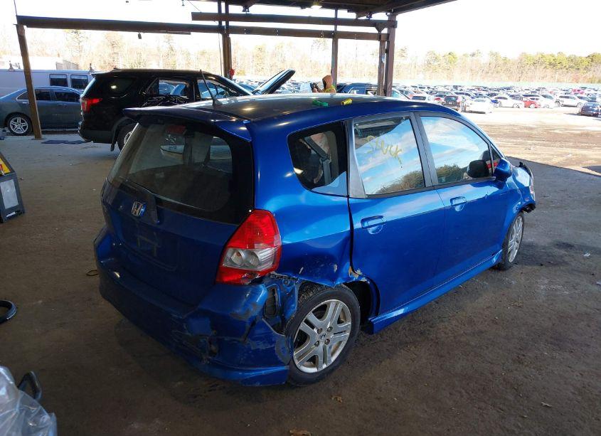Photo 4 of 2007 Honda Fit SPORT (VIN JHMGD38657S063587)