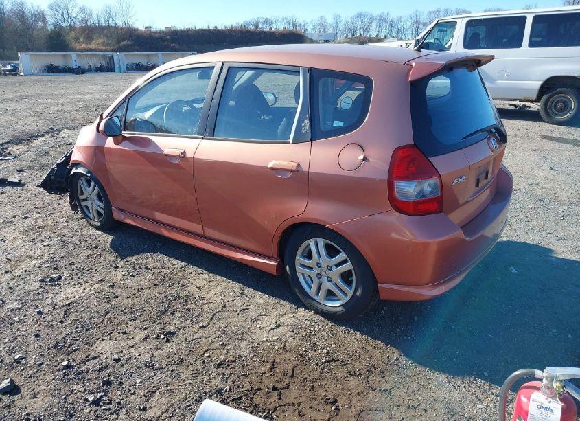 Photo 3 of 2008 Honda Fit SPORT (VIN JHMGD38658S003200)