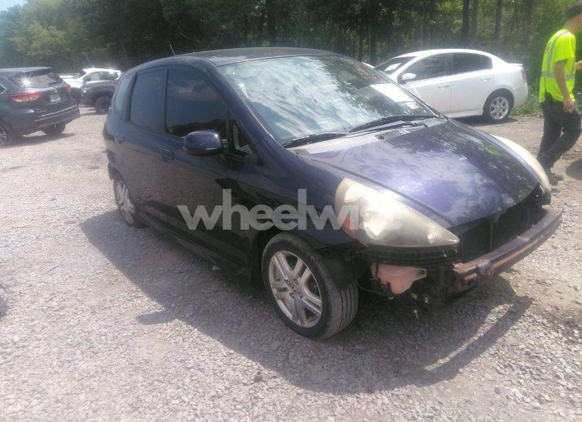 2008 Honda Fit SPORT (VIN JHMGD38658S011510) main photo