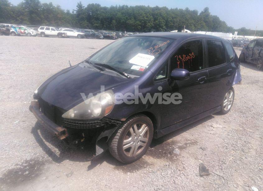 Photo 2 of 2008 Honda Fit SPORT (VIN JHMGD38658S011510)