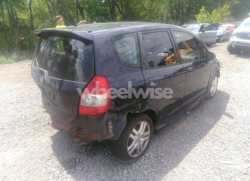 Photo 4 of 2008 Honda Fit SPORT (VIN JHMGD38658S011510)