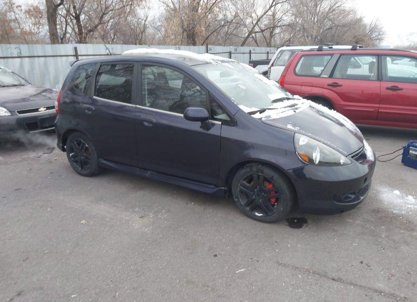 2008 Honda Fit SPORT (VIN JHMGD38658S015153) main photo