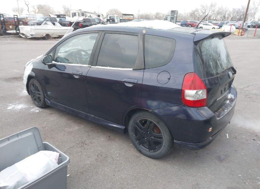 Photo 3 of 2008 Honda Fit SPORT (VIN JHMGD38658S015153)