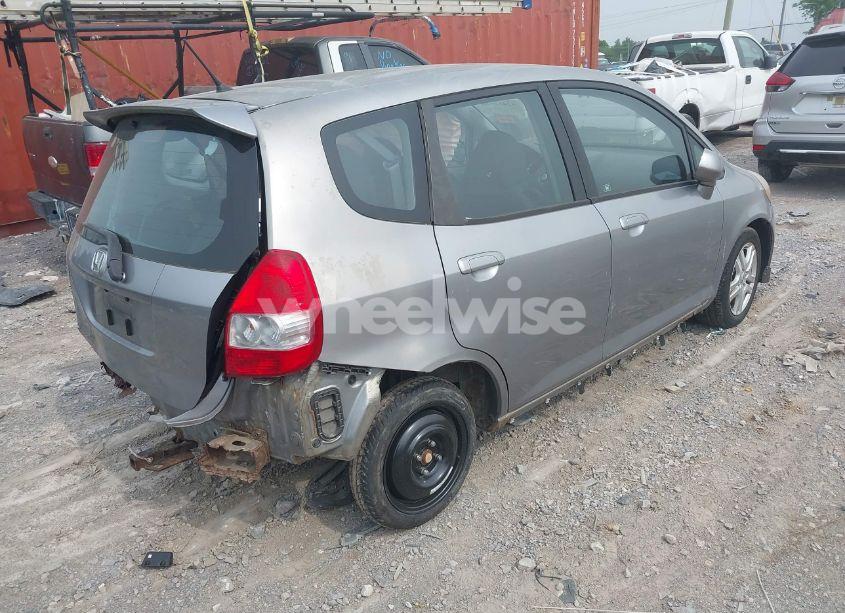 Photo 4 of 2008 Honda Fit SPORT (VIN JHMGD38658S016884)