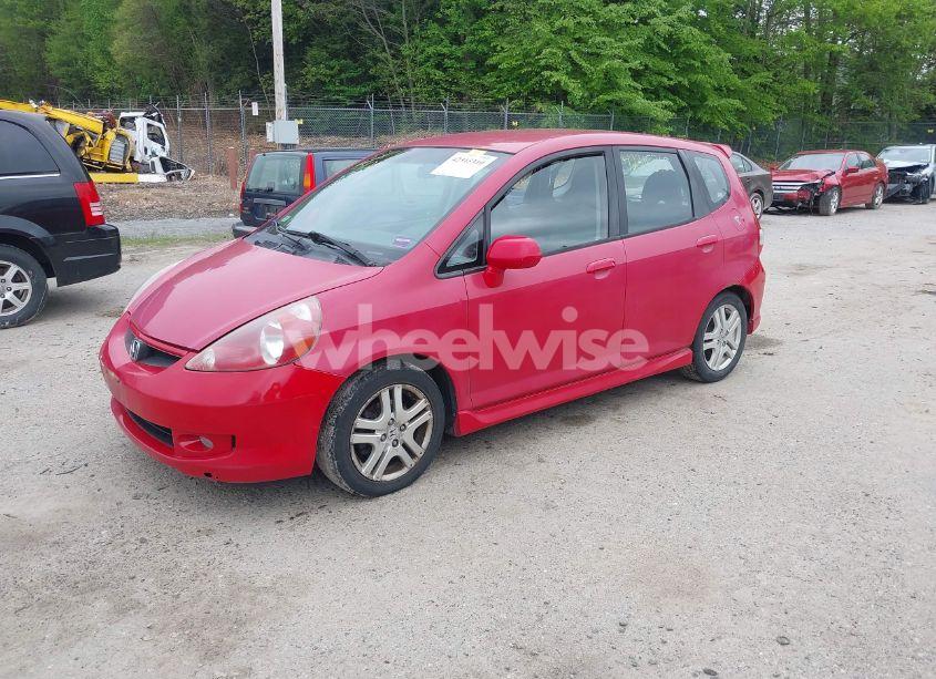 Photo 2 of 2008 Honda Fit SPORT (VIN JHMGD38658S020529)