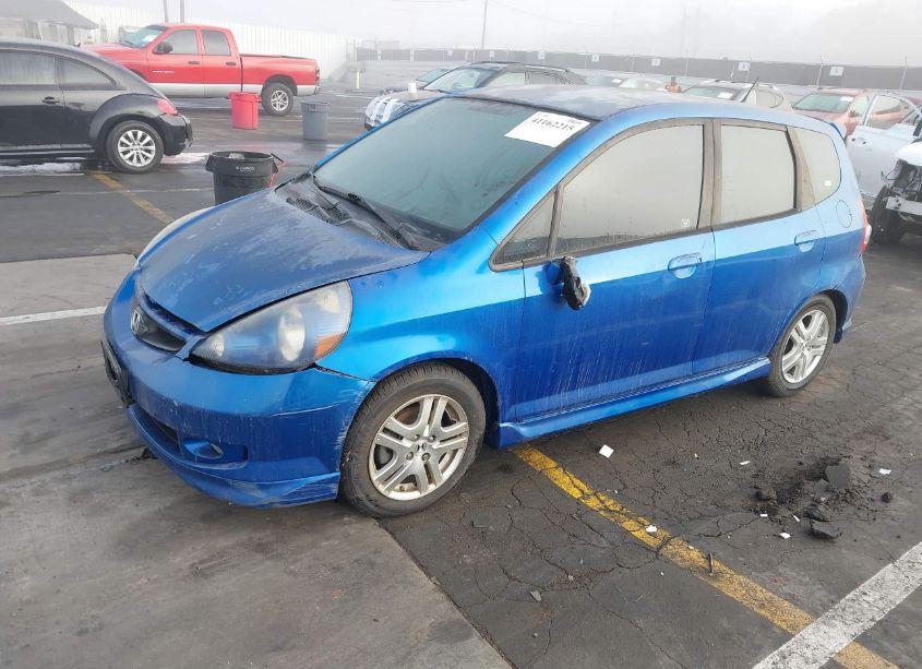 Photo 2 of 2008 Honda Fit SPORT (VIN JHMGD38658S021065)