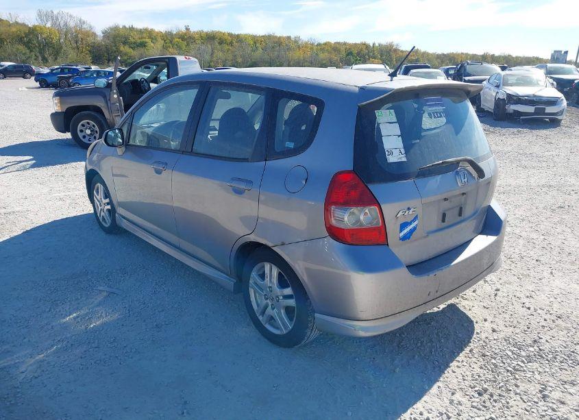 Photo 3 of 2008 Honda Fit SPORT (VIN JHMGD38658S022815)